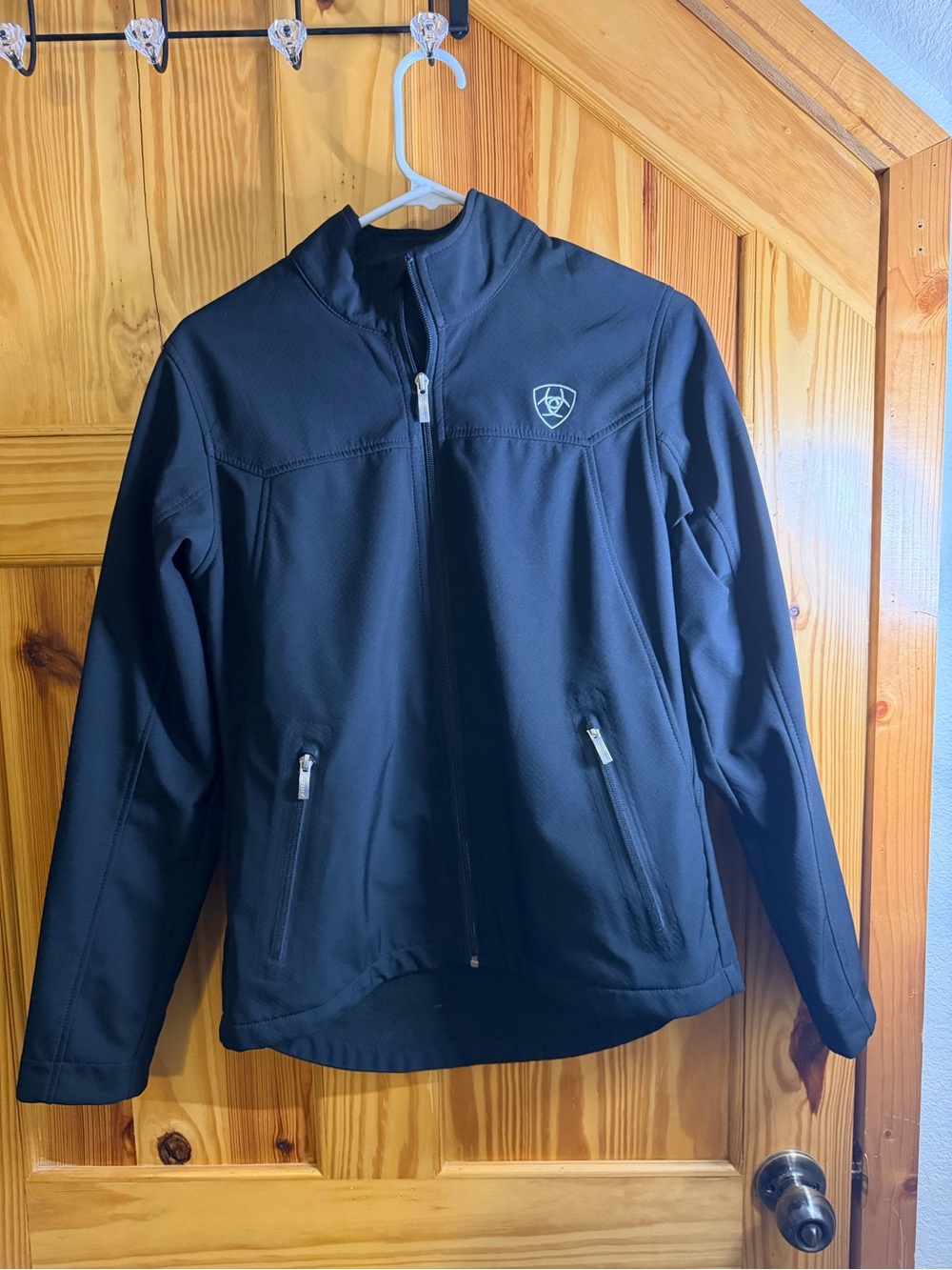 Ariat Women’s Black Softshell Jacket - Zip Front